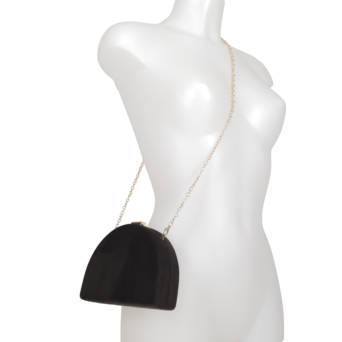 Μαύρο clutch τσαντάκι