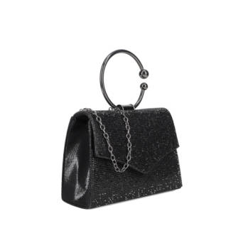 Μαύρη τσάντα clutch