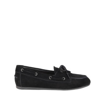 Μαύρο δερμάτινο loafer