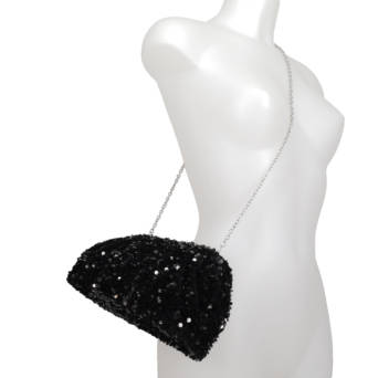 Μαύρο clutch τσαντάκι