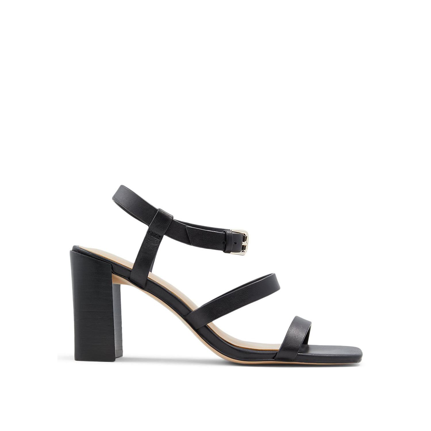 Μαύρο δερμάτινο πέδιλο HAVANA