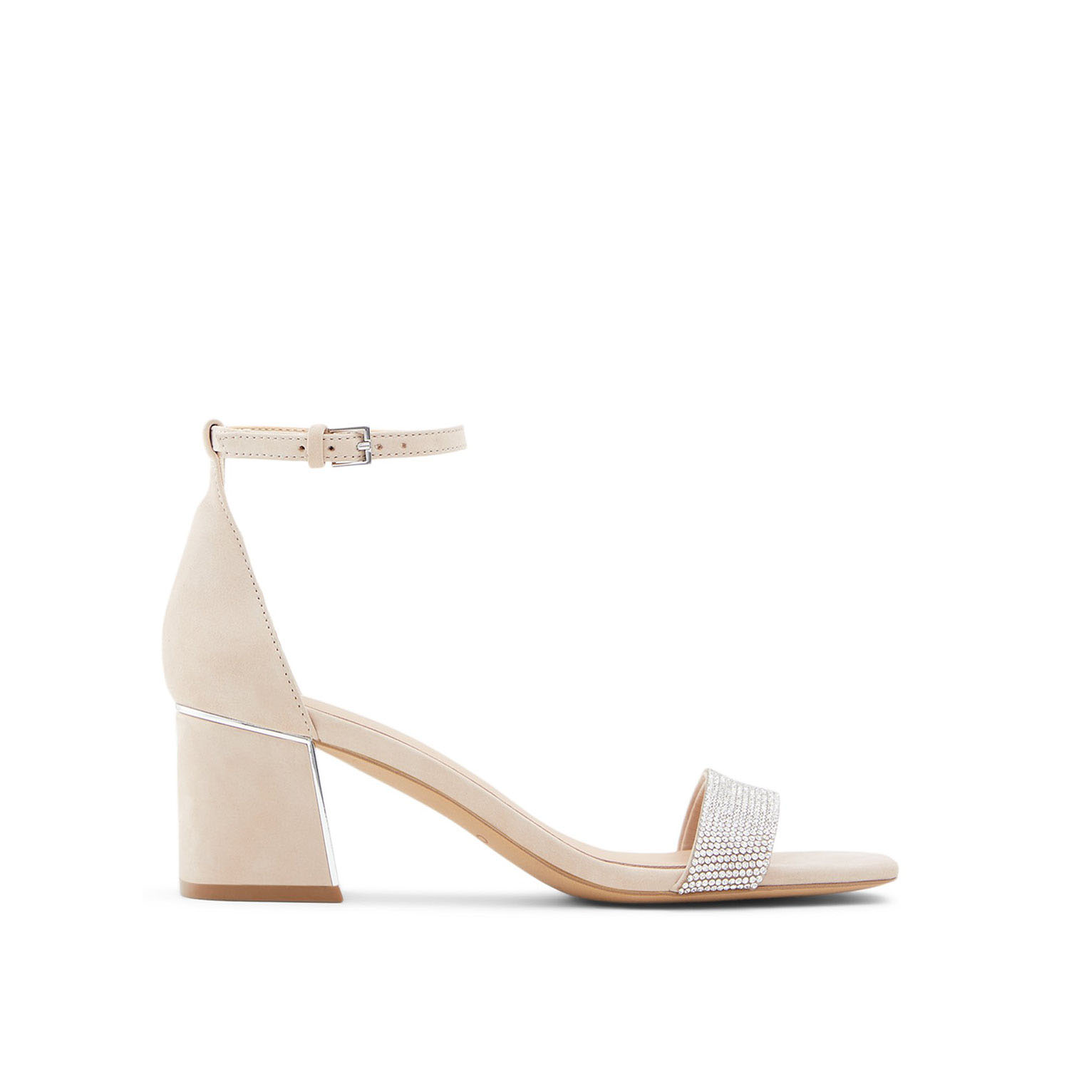 ALDO Μπεζ δερμάτινο πέδιλο KEDEAVIEL