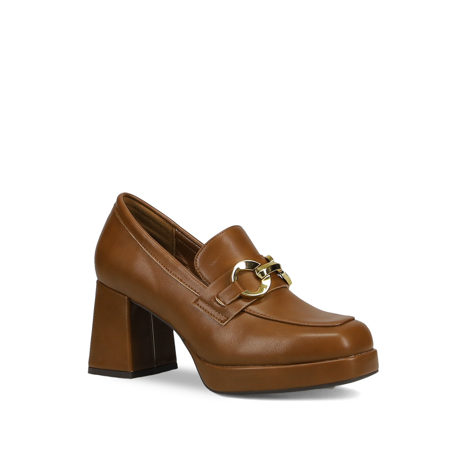 Ταμπά loafer με τακούνι