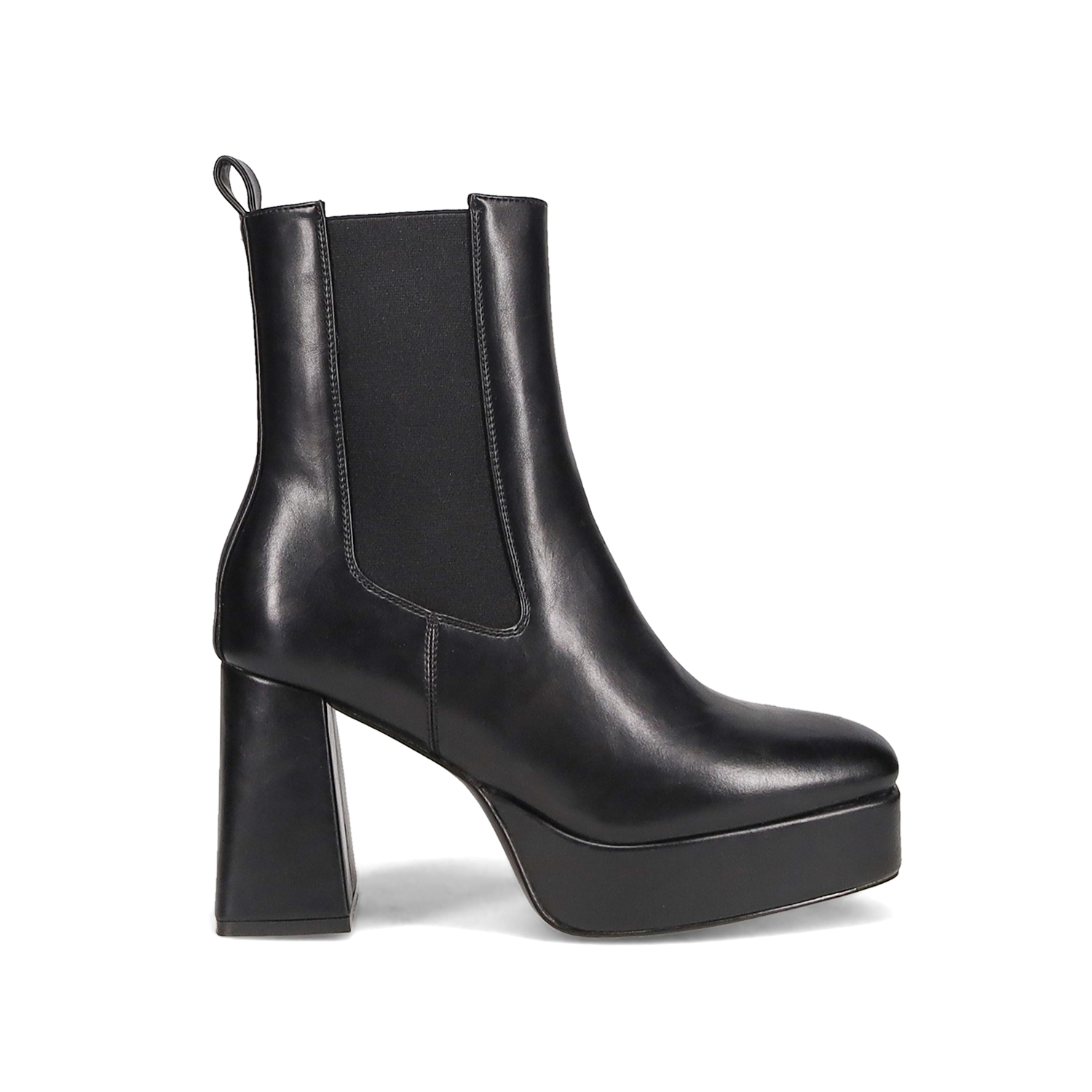 Μαύρο ψηλότάκουνο μποτάκι