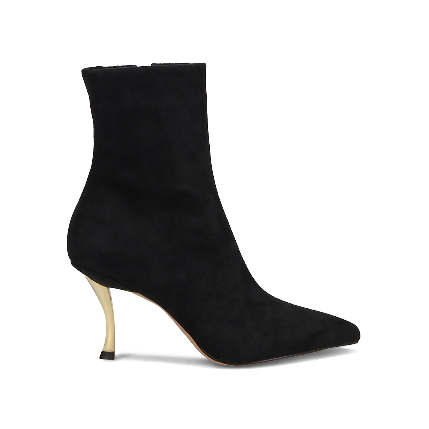 Μαύρο σουέντ μποτάκι