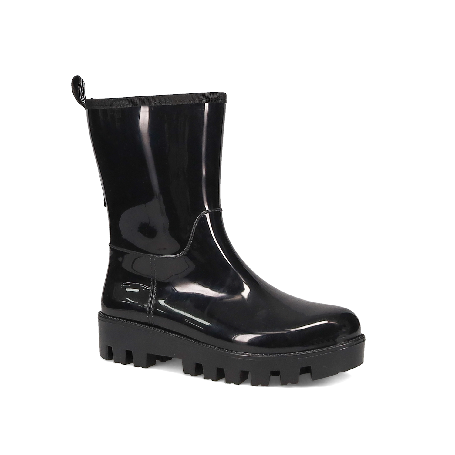 Μαύρη γαλότσα φωτογραφία