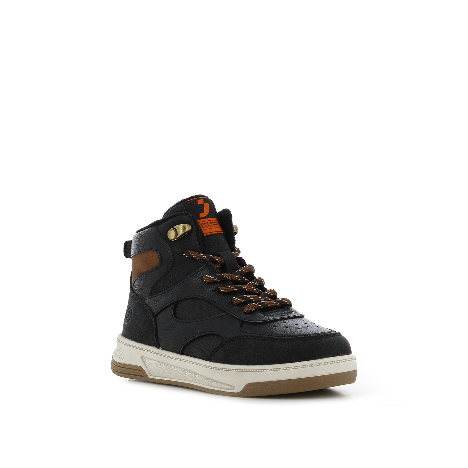 Μαύρο παιδικό sneaker μποτάκι φωτογραφία