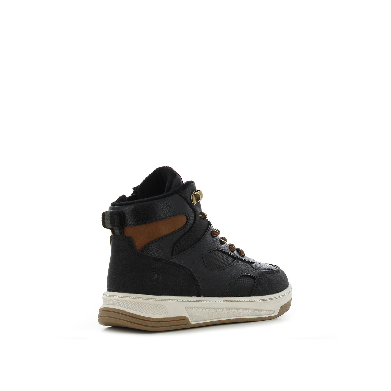 Μαύρο παιδικό sneaker μποτάκι φωτογραφία