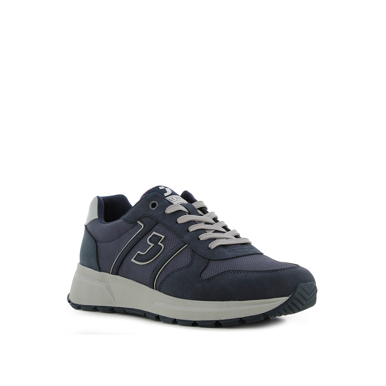 Ανδρικό σκούρο μπλε sneaker φωτογραφία