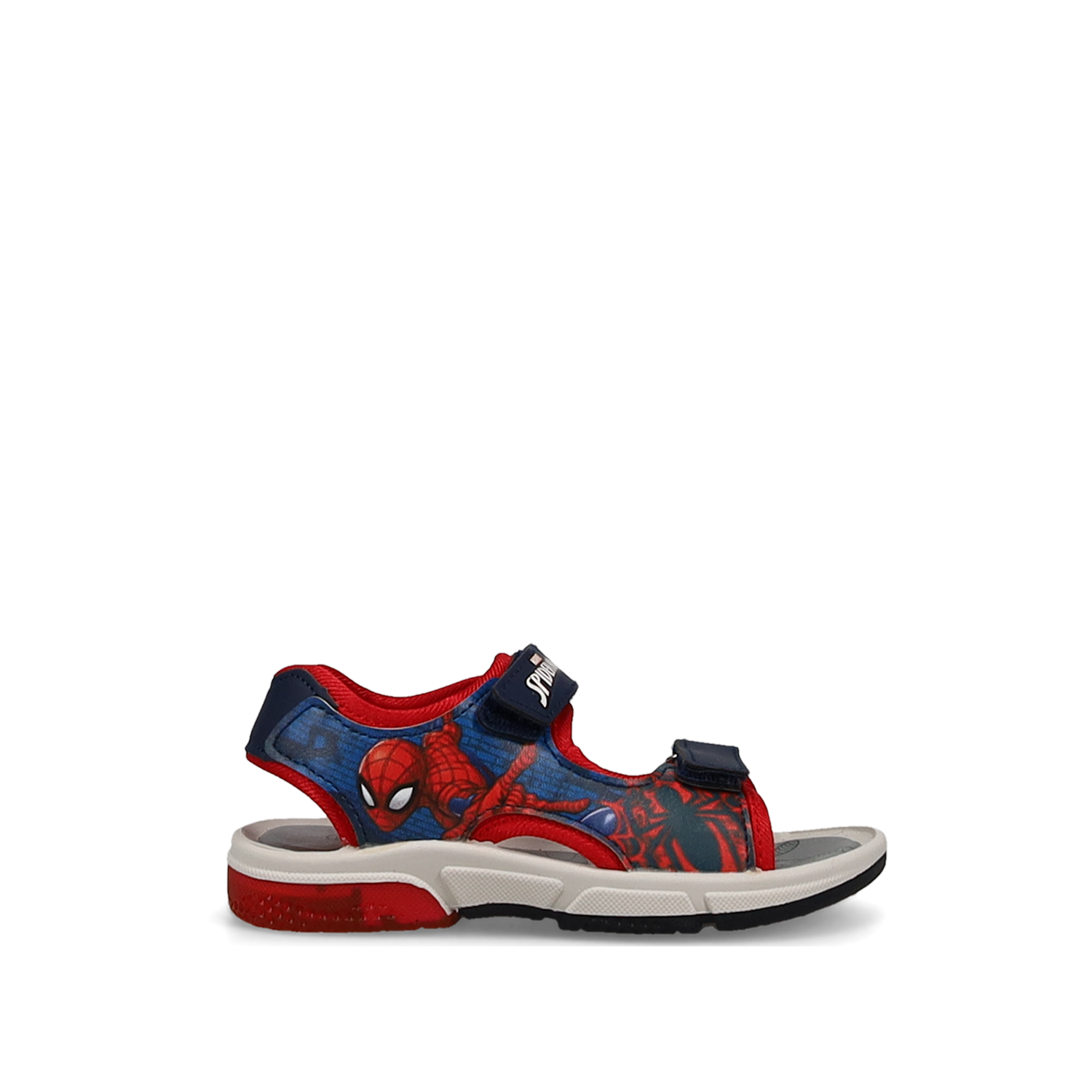 Μπλε παιδικό σανδάλι Spiderman