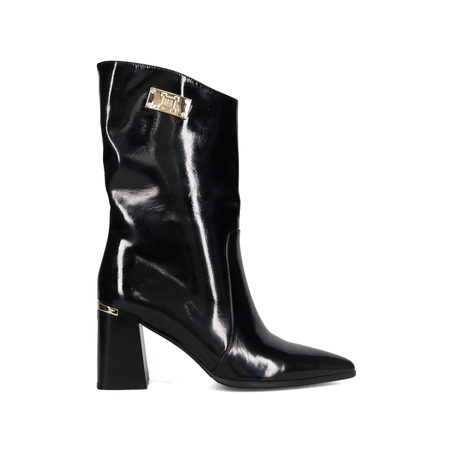 LAURA BIAGIOTTI - ΣΗΜΑΝΤΙΚΟ: Σε περίπτωση διαφοράς τιμής από το κατάστημα ισχύει παντα και μόνο η τιμή του καταστήματος Μαύρο μποτάκι λουστρίνι