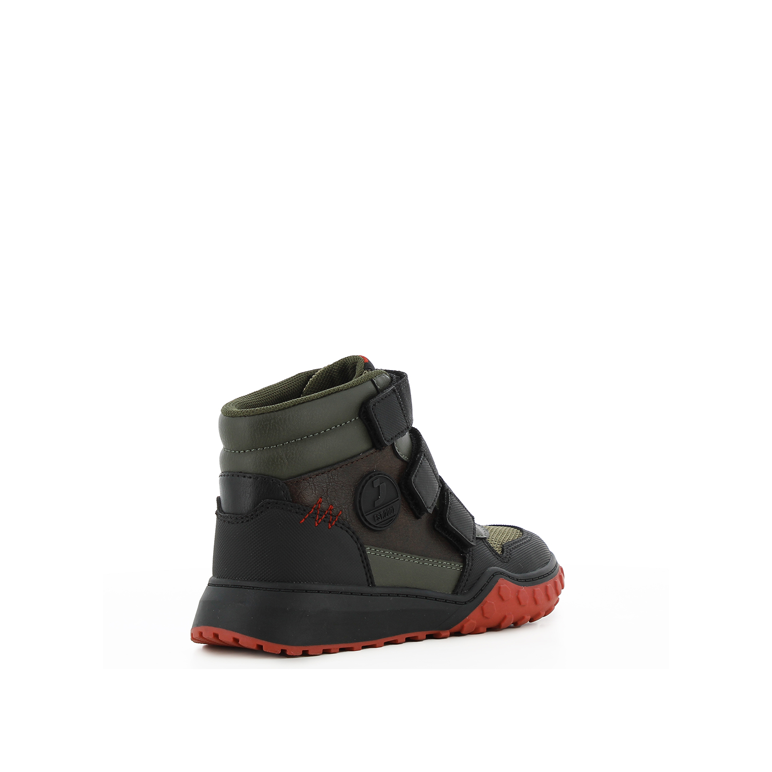 Μαύρο παιδικό sneaker φωτογραφία