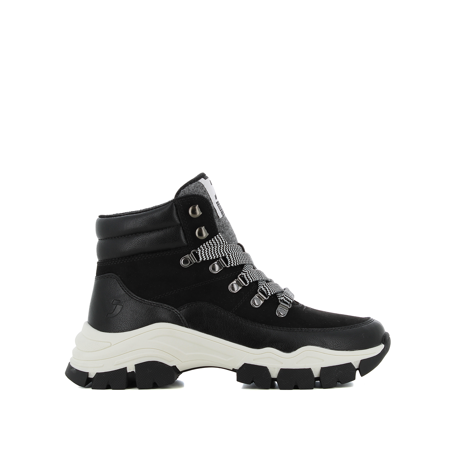 Μαύρο μποτάκι sneaker