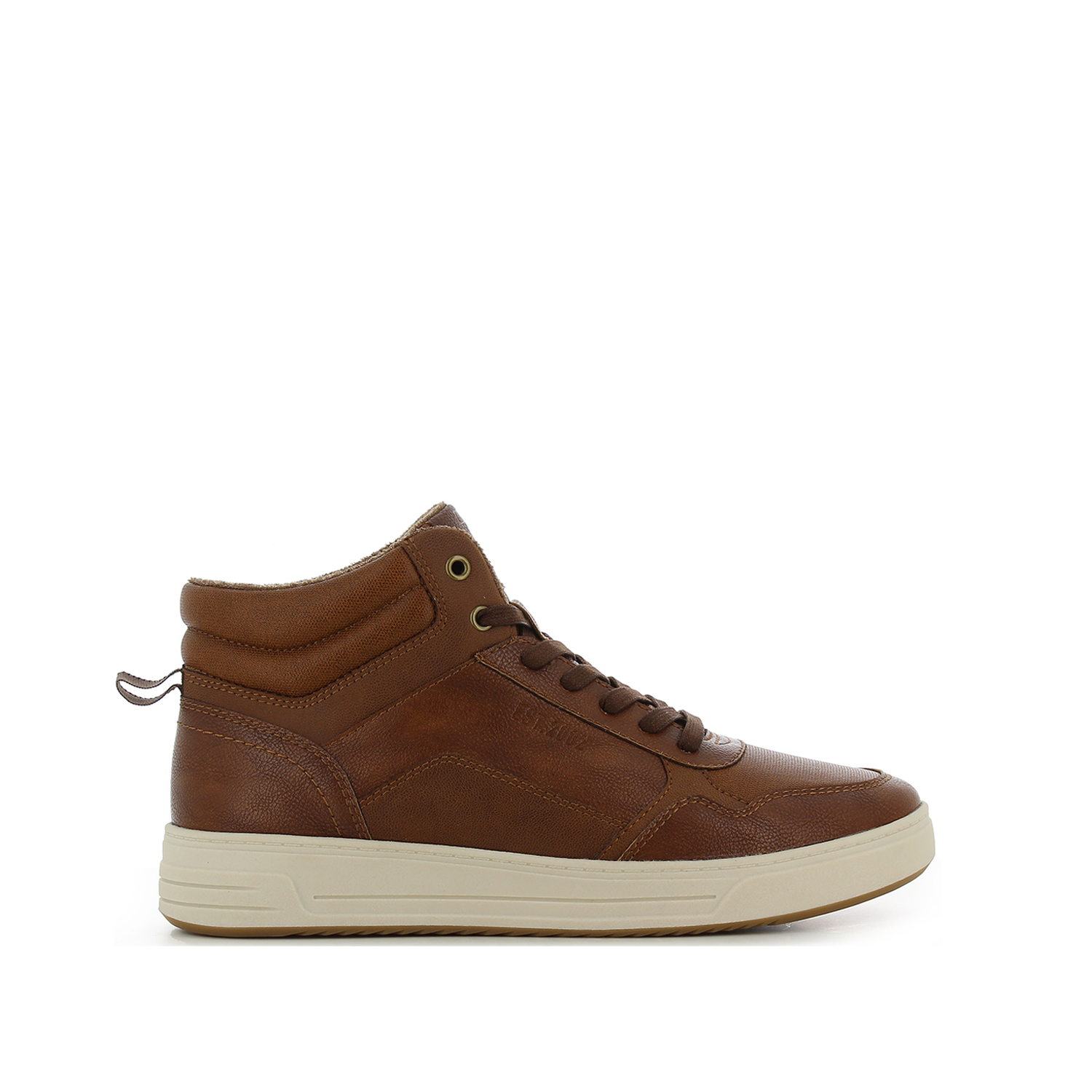 SJ Ανδρικό καφέ sneaker μποτάκι