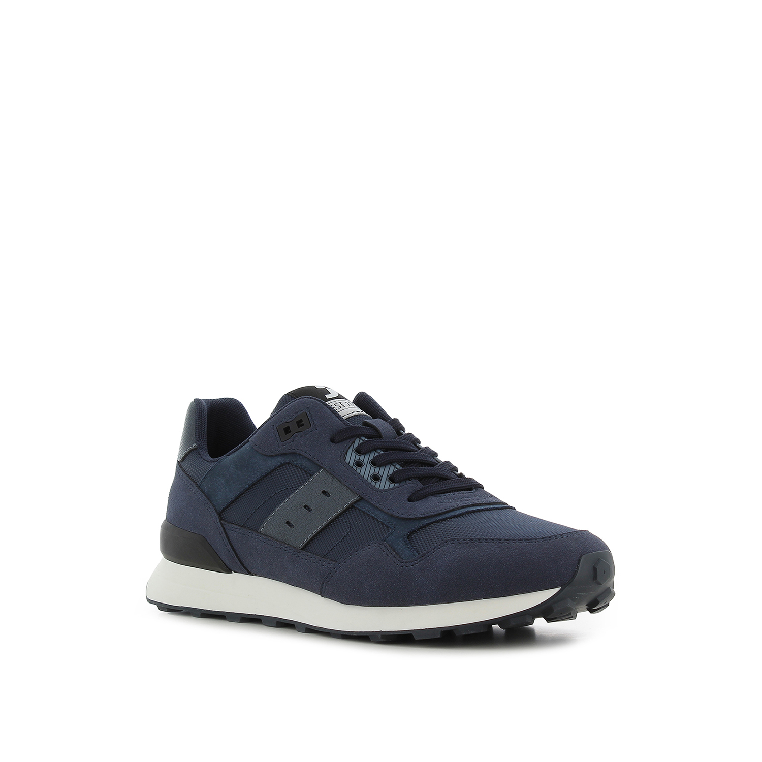 Ανδρικό σκούρο μπλε sneaker φωτογραφία