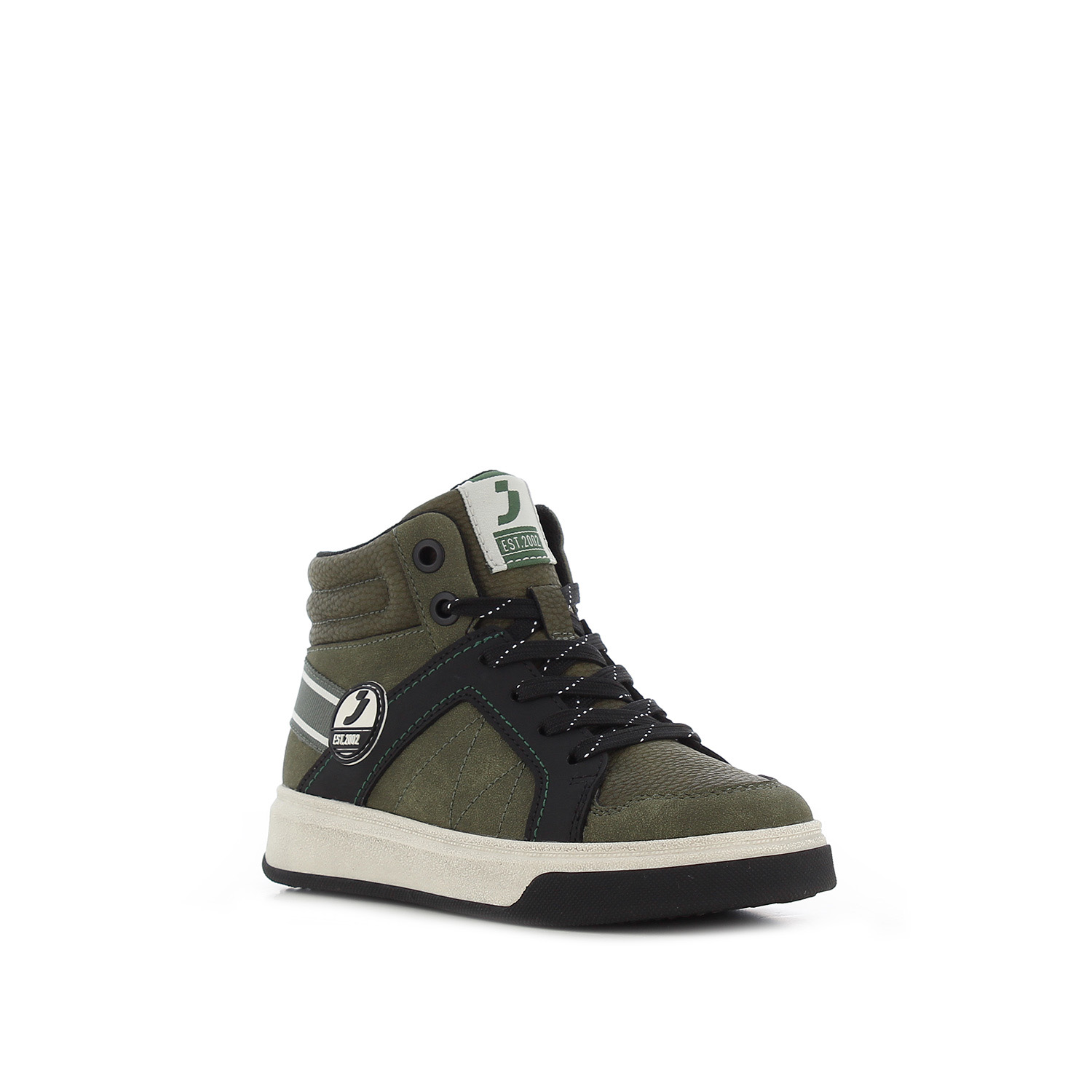 Χακί παιδικό sneaker μποτάκι φωτογραφία