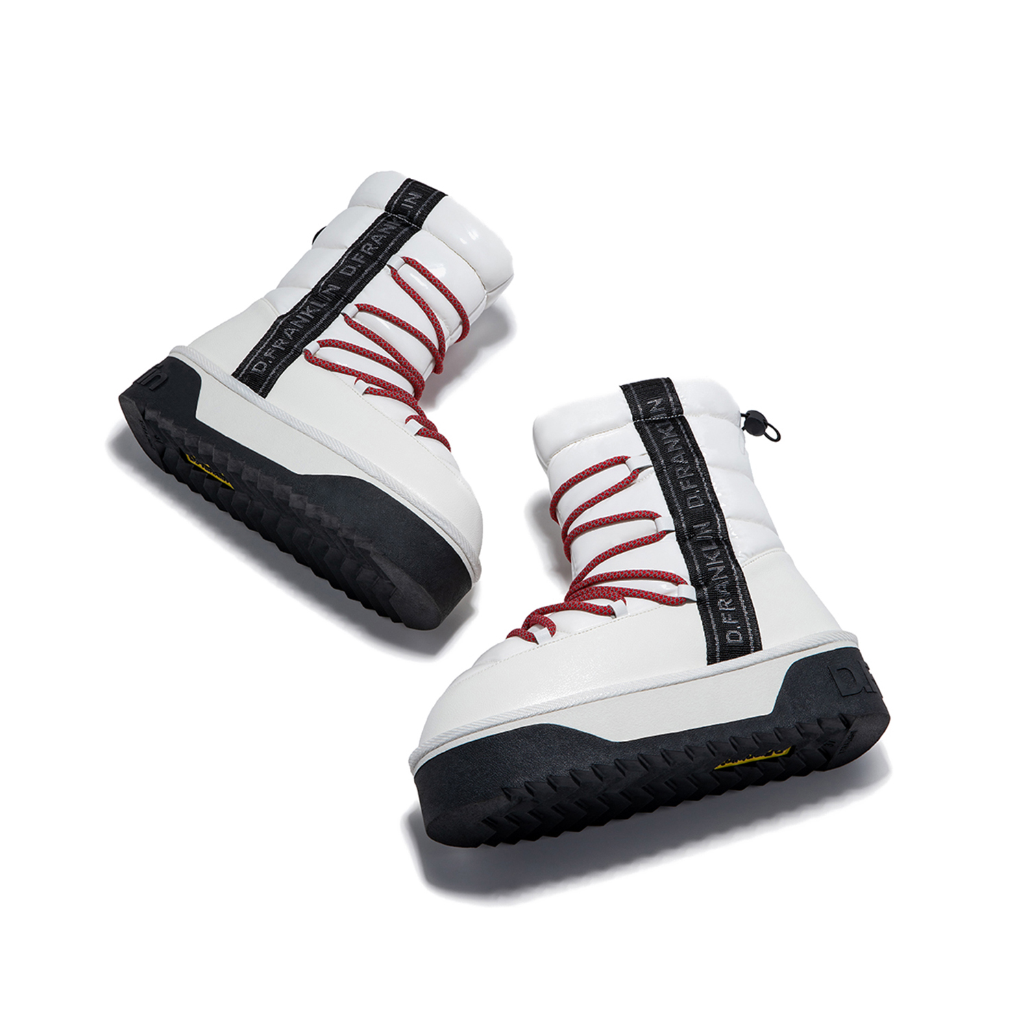 Λευκό μποτάκι με πλατφόρμα φωτογραφία