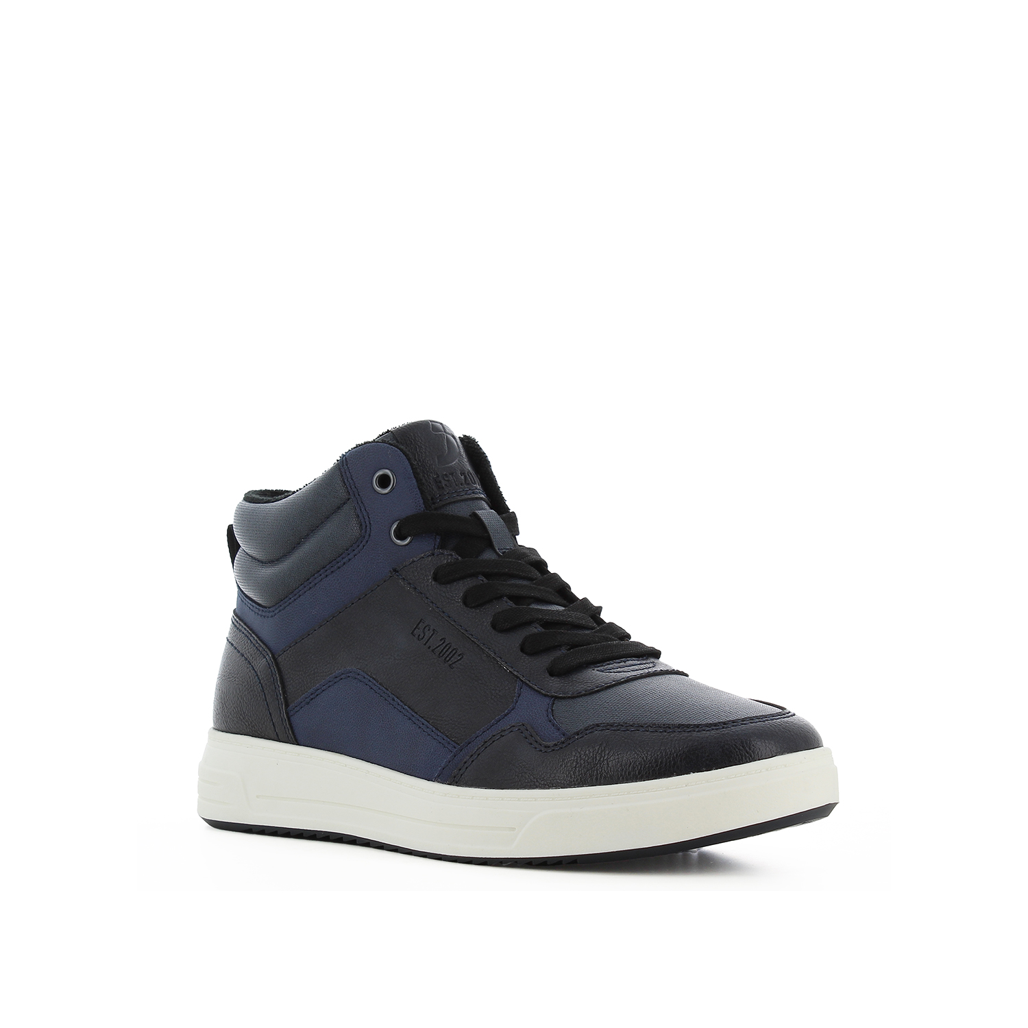 Ανδρικό μπλε sneaker μποτάκι φωτογραφία