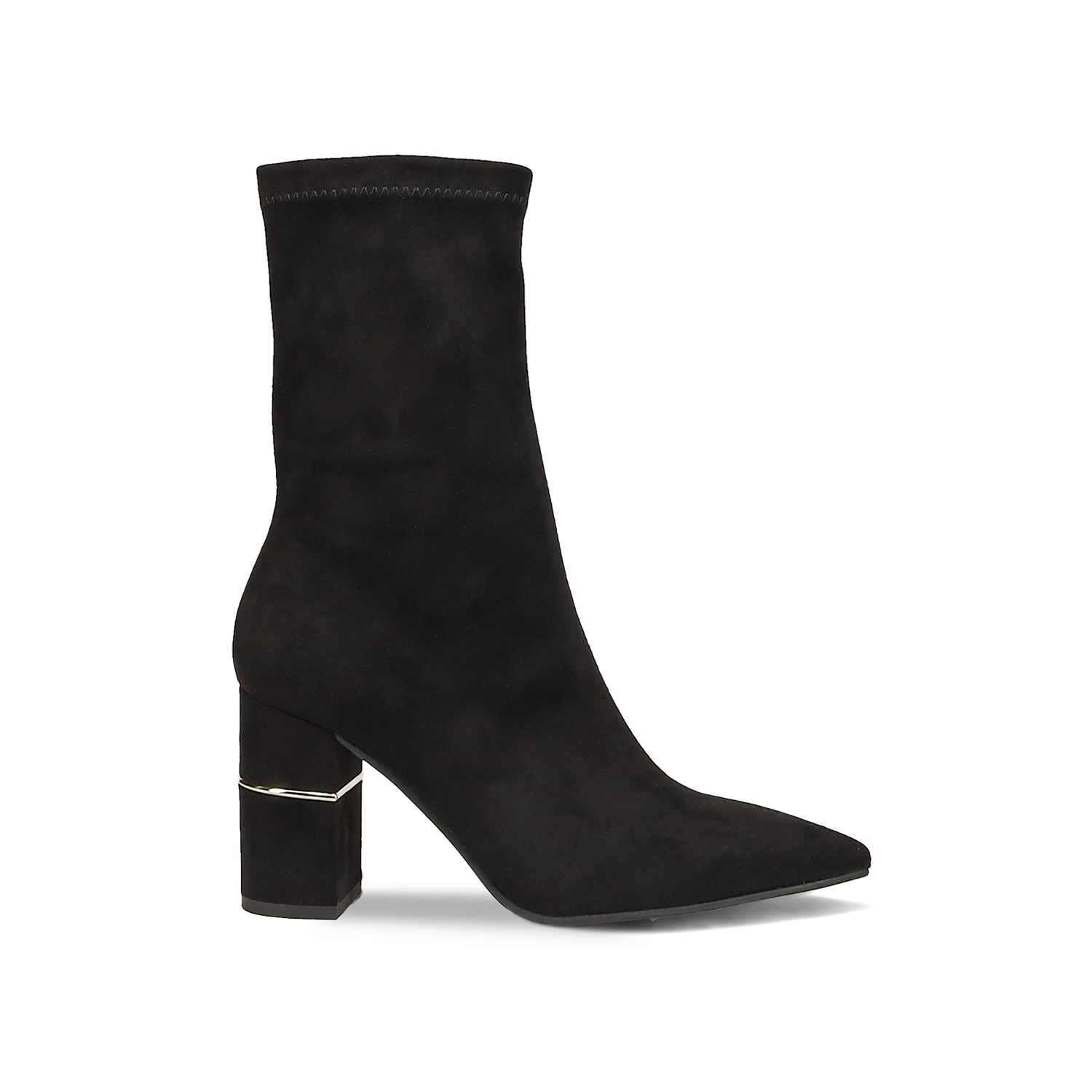 Μαύρο σουέντ μποτάκι