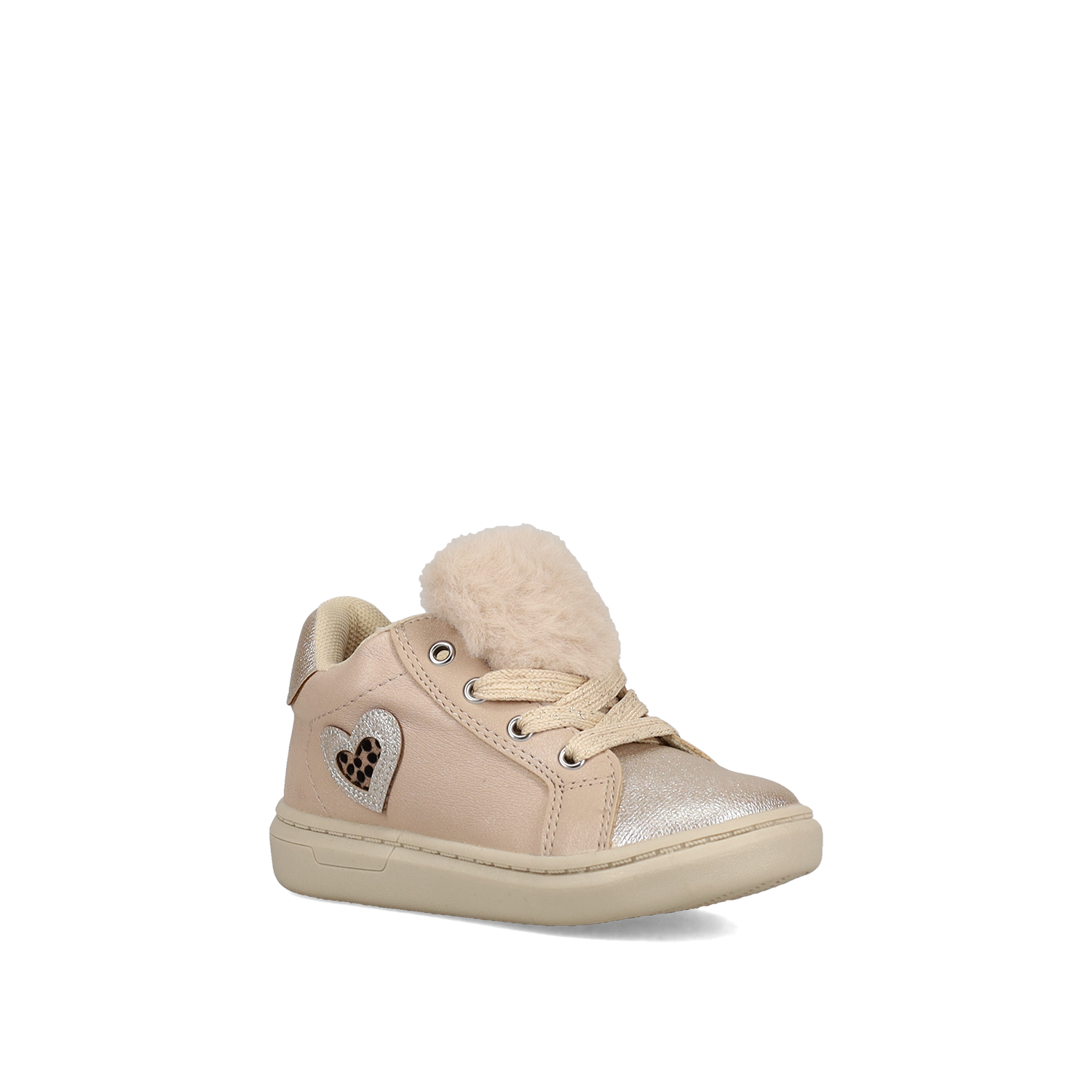 Μπεζ παιδικό sneaker φωτογραφία