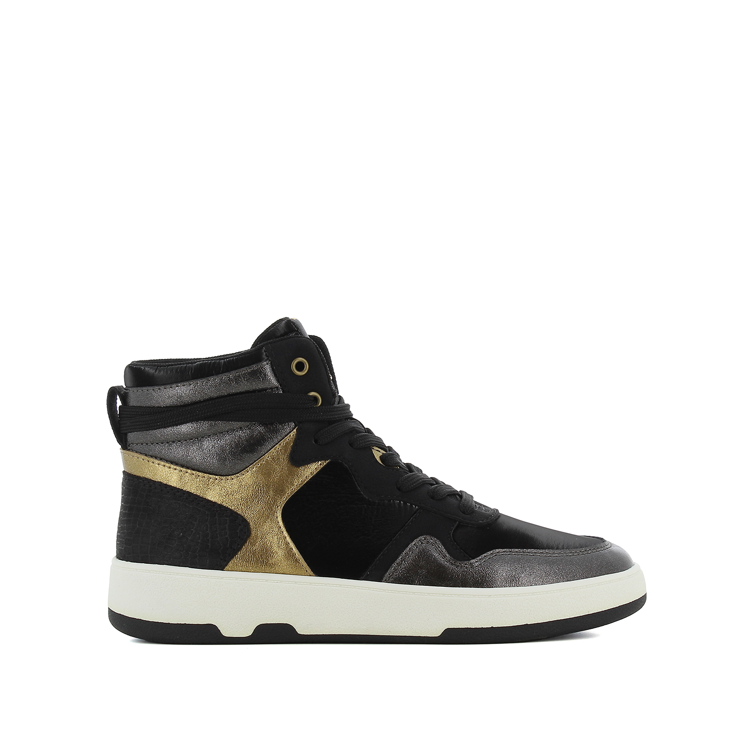 SJ - ΣΗΜΑΝΤΙΚΟ: Σε περίπτωση διαφοράς τιμής από το κατάστημα ισχύει παντα και μόνο η τιμή του καταστήματος Μαύρο μποτάκι sneaker