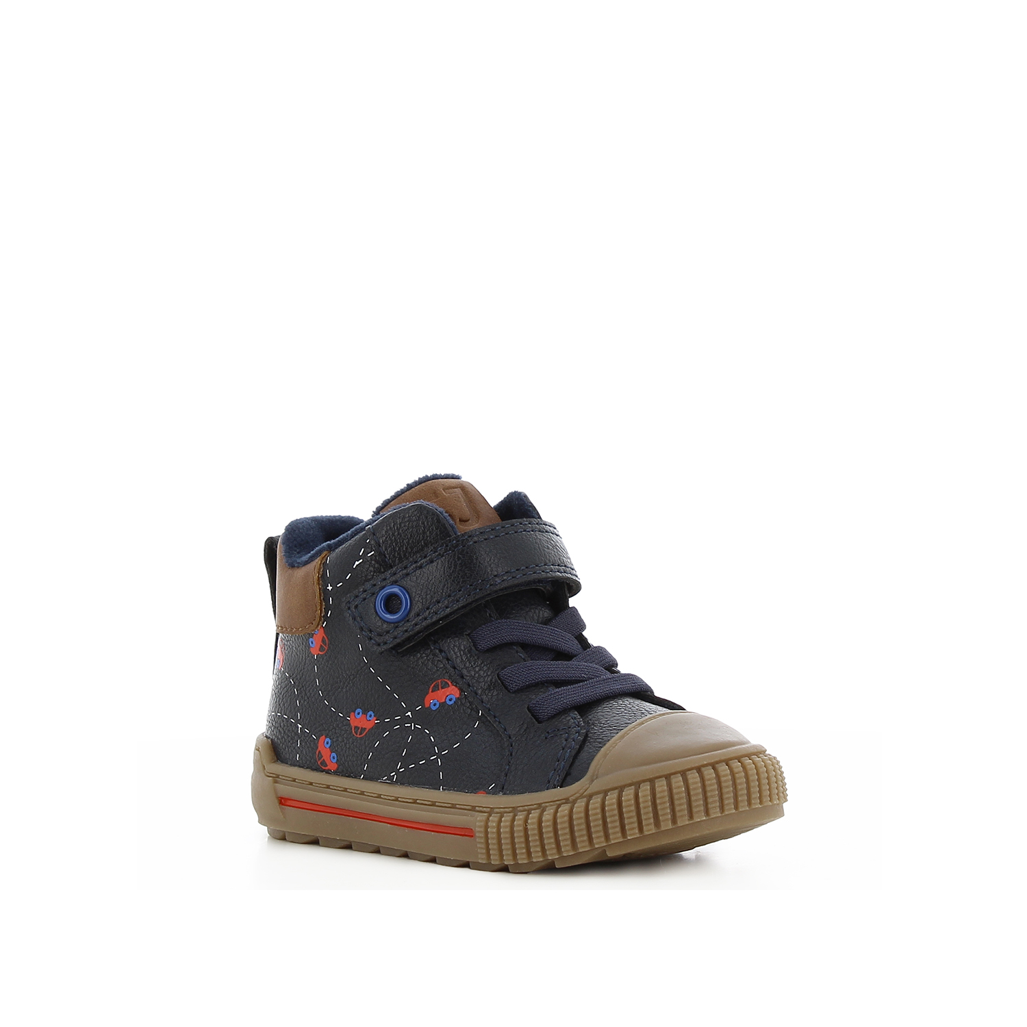 Μπλε παιδικό μποτάκι sneaker φωτογραφία