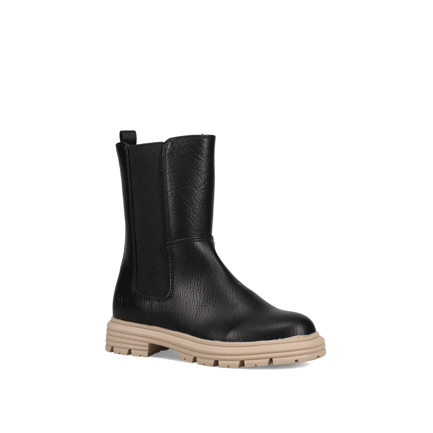 Μαύρο παιδικό μποτάκι Chelsea φωτογραφία