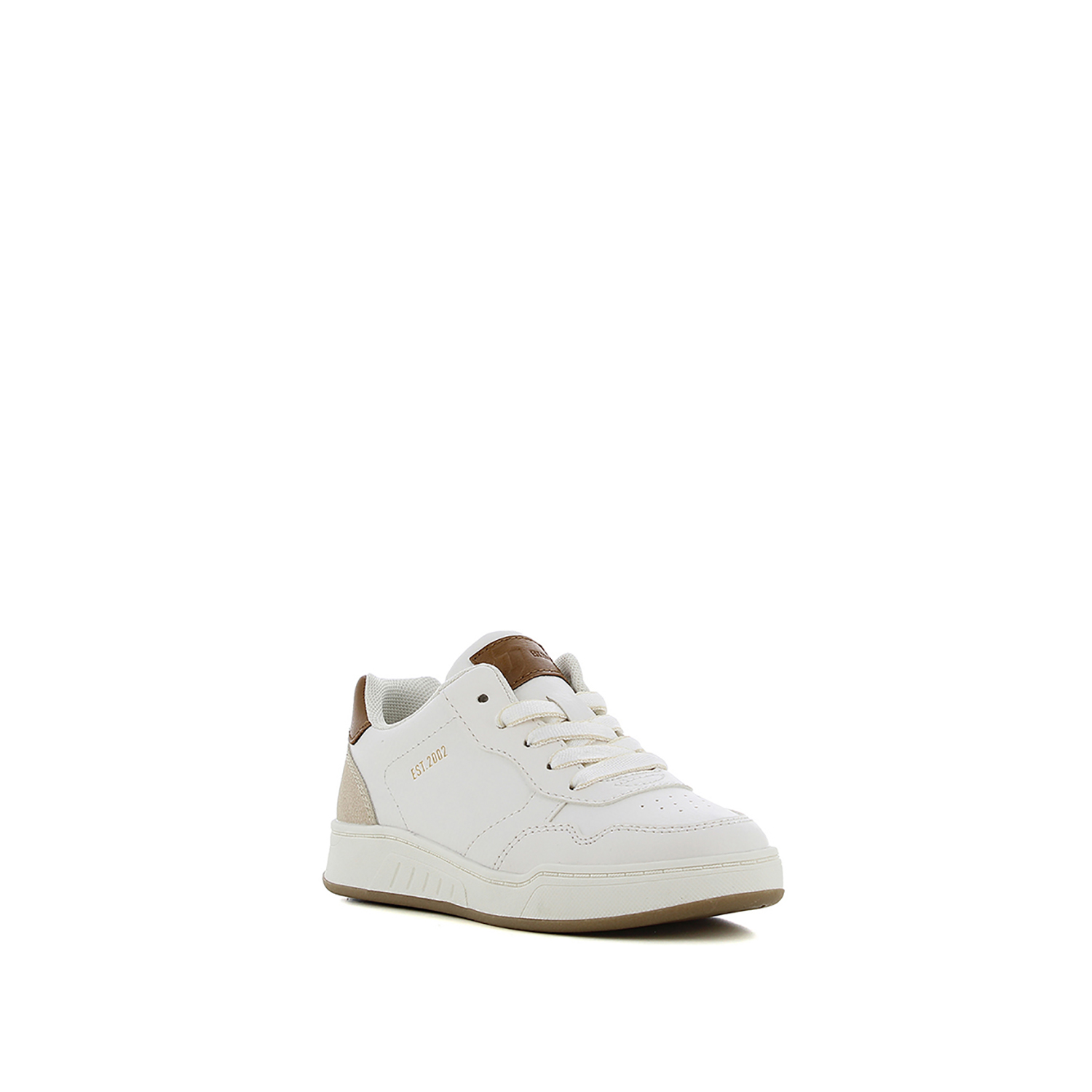 Λευκό παιδικό sneaker φωτογραφία