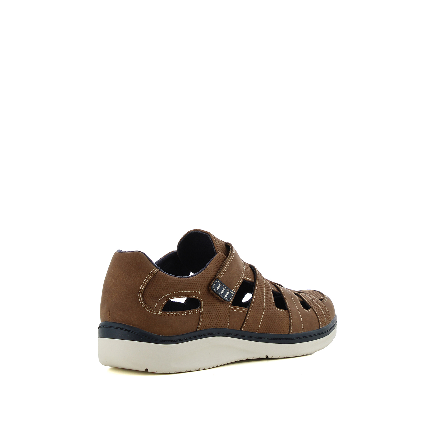 Καφέ ανδρικό πέδιλο φωτογραφία