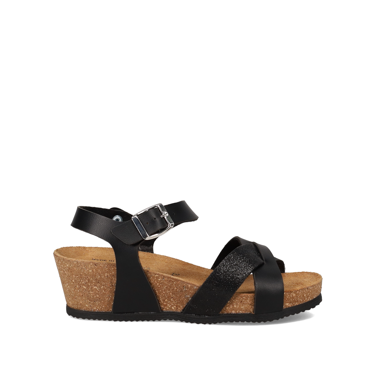 Μαύρη footbed πλατφόρμα