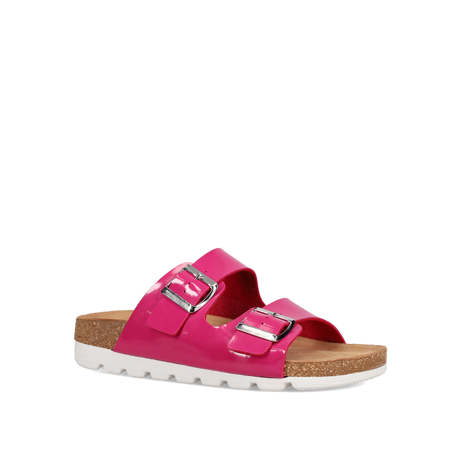 Φούξια footbed σανδάλι