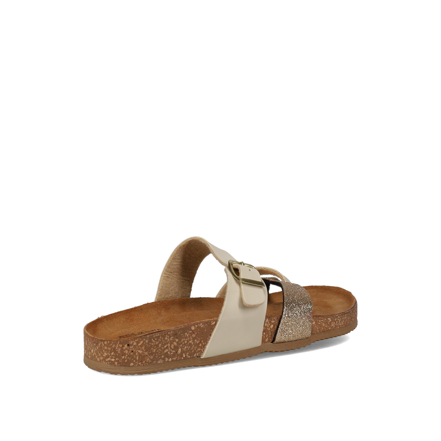 Ροζ χρυσό footbed σανδάλι φωτογραφία