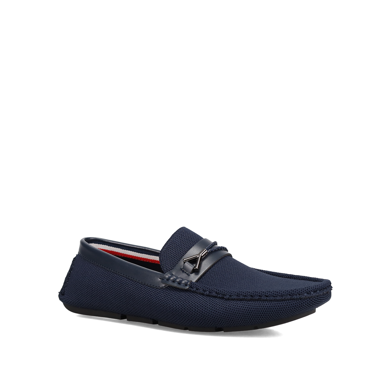 Μπλε ανδρικό loafer φωτογραφία