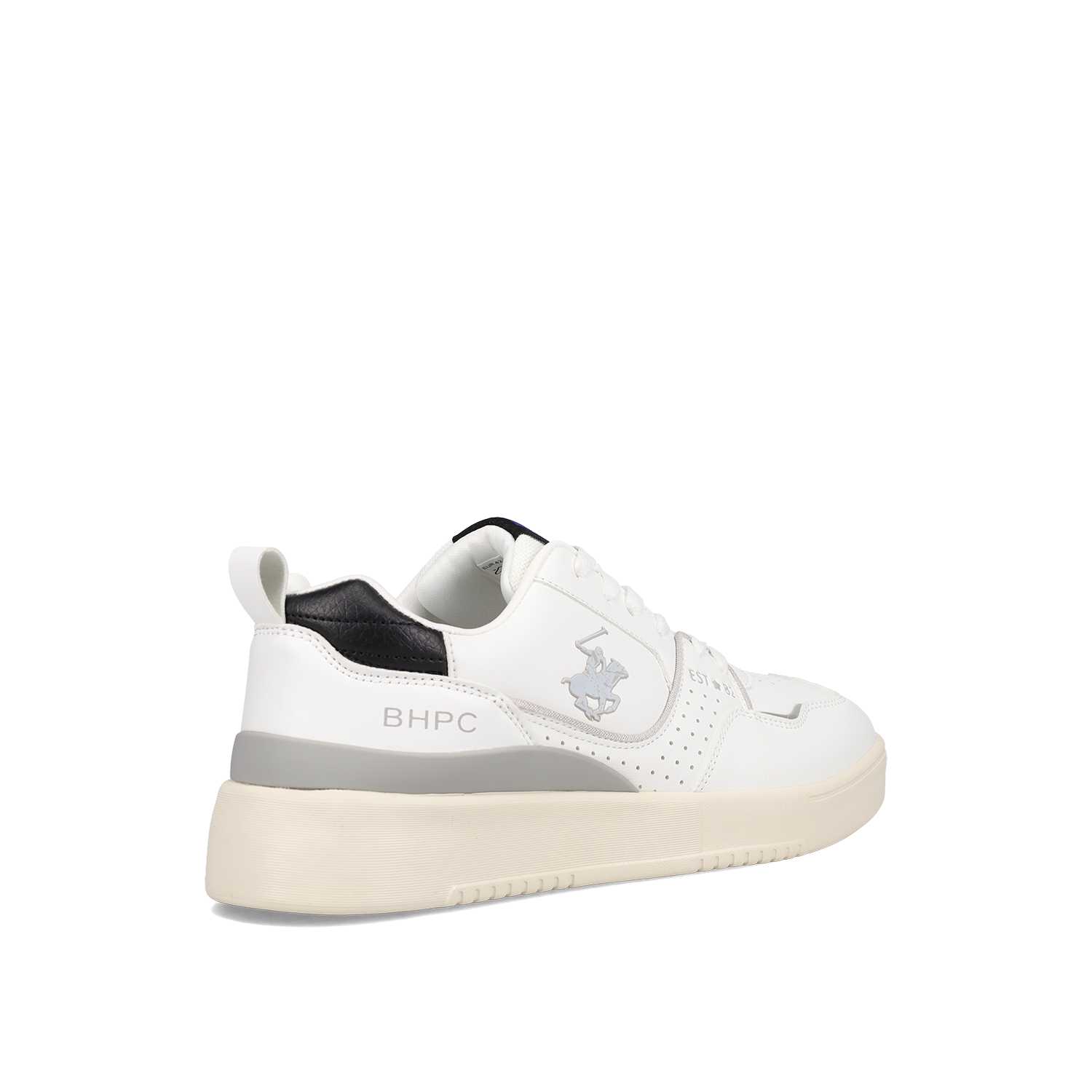 Λευκό ανδρικό sneaker φωτογραφία