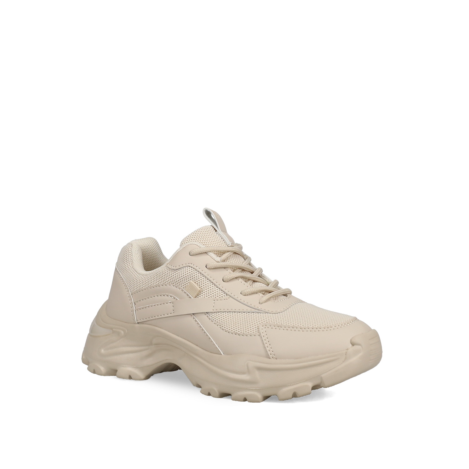 Μπεζ chunky sneaker