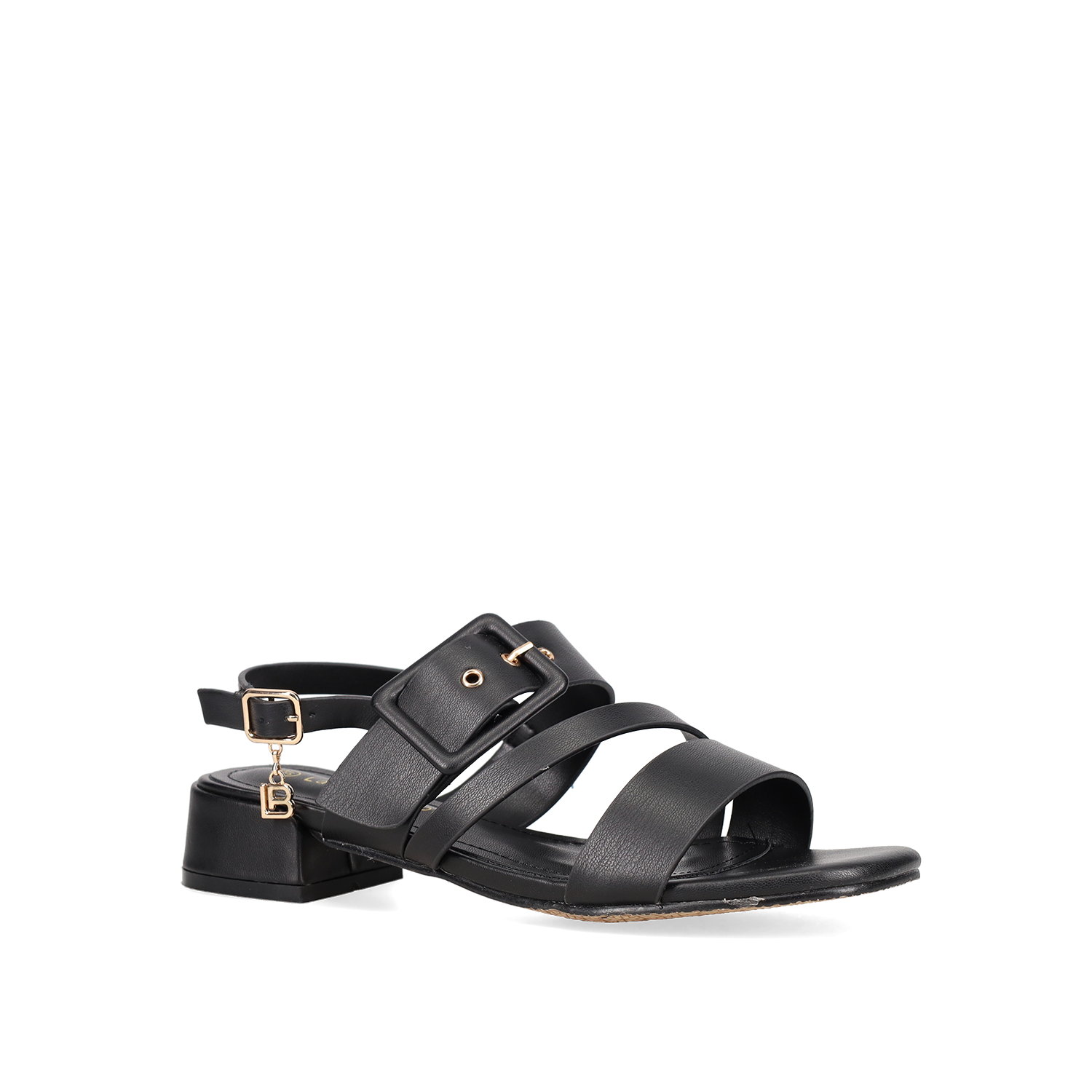 Μαύρο σανδάλι φωτογραφία