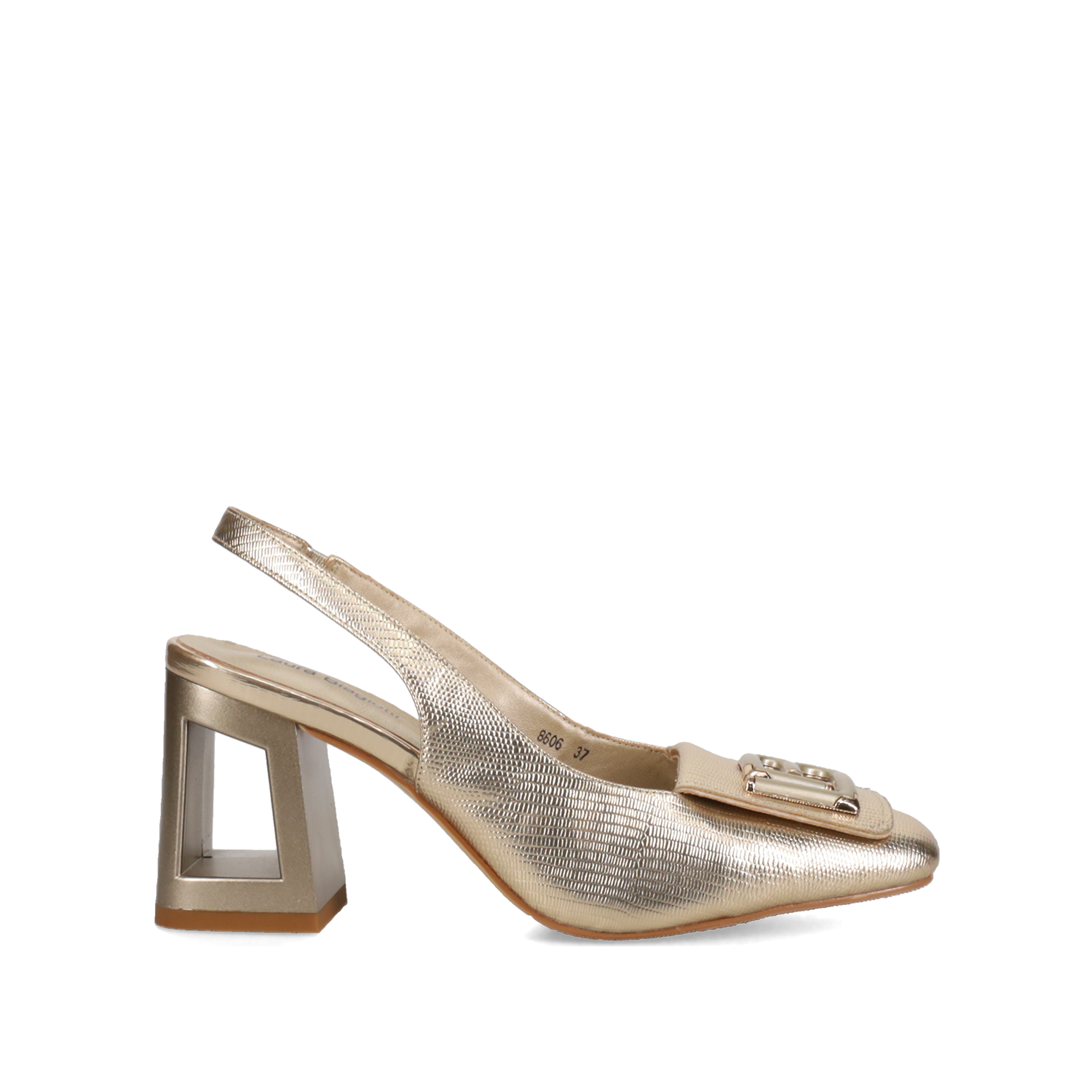 Χρυσή εξώφτερνη γόβα