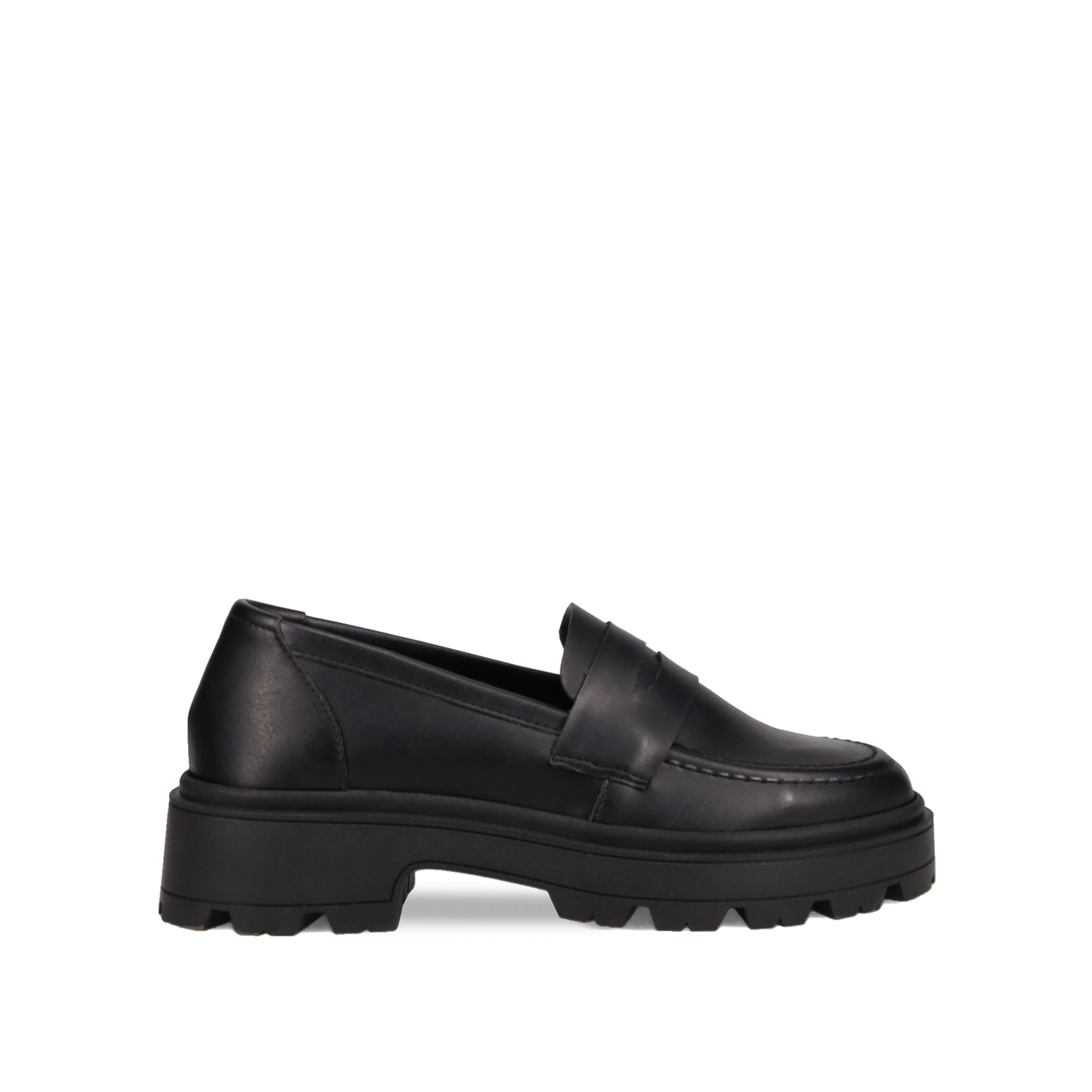 Μαύρο chunky loafer