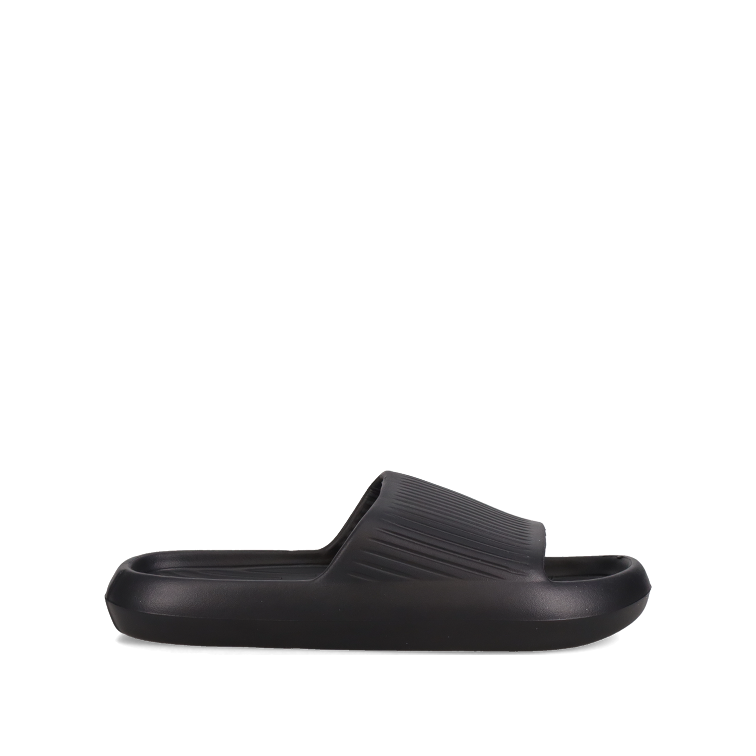 Μαύρο chunky beach slide