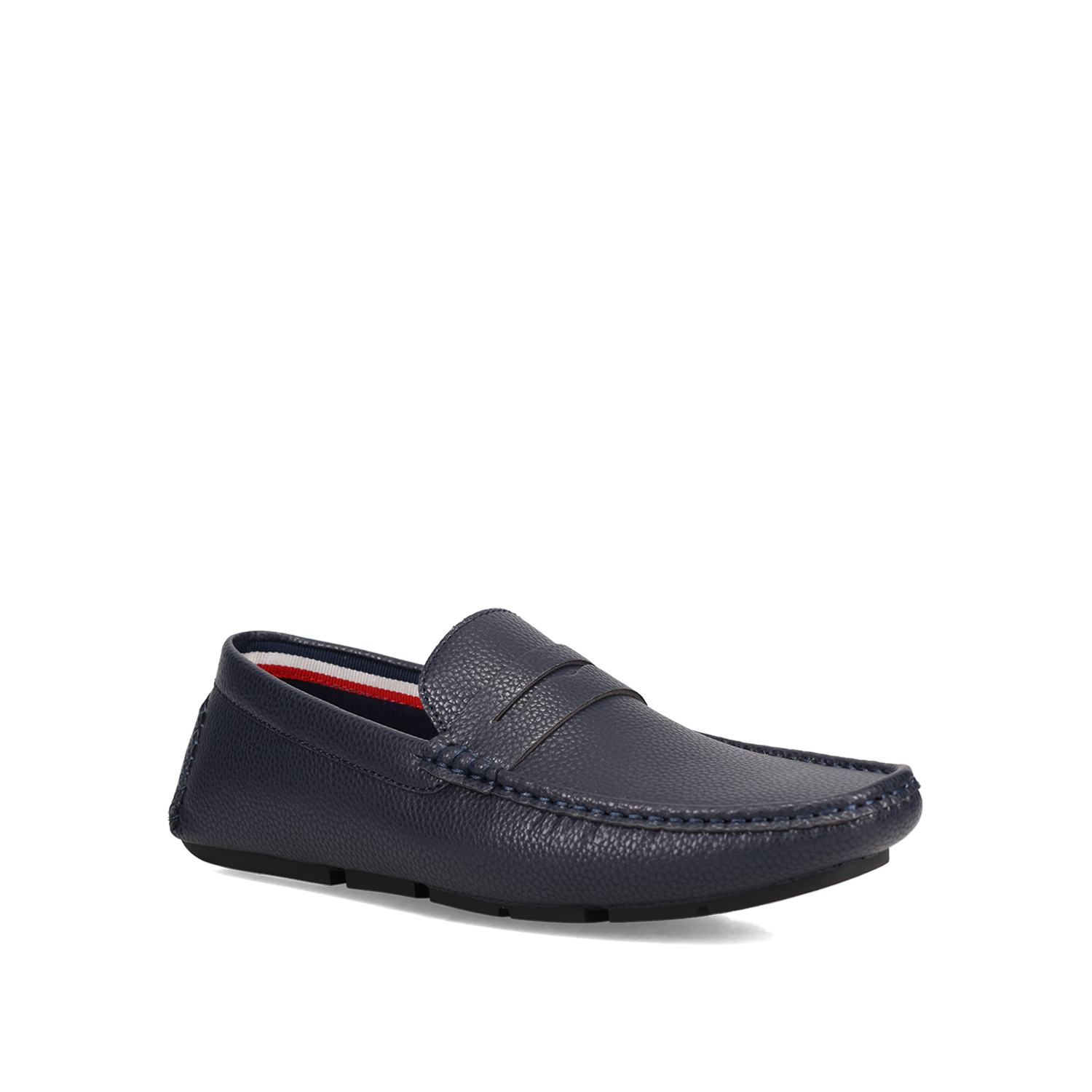Μπλε ανδρικό loafer φωτογραφία