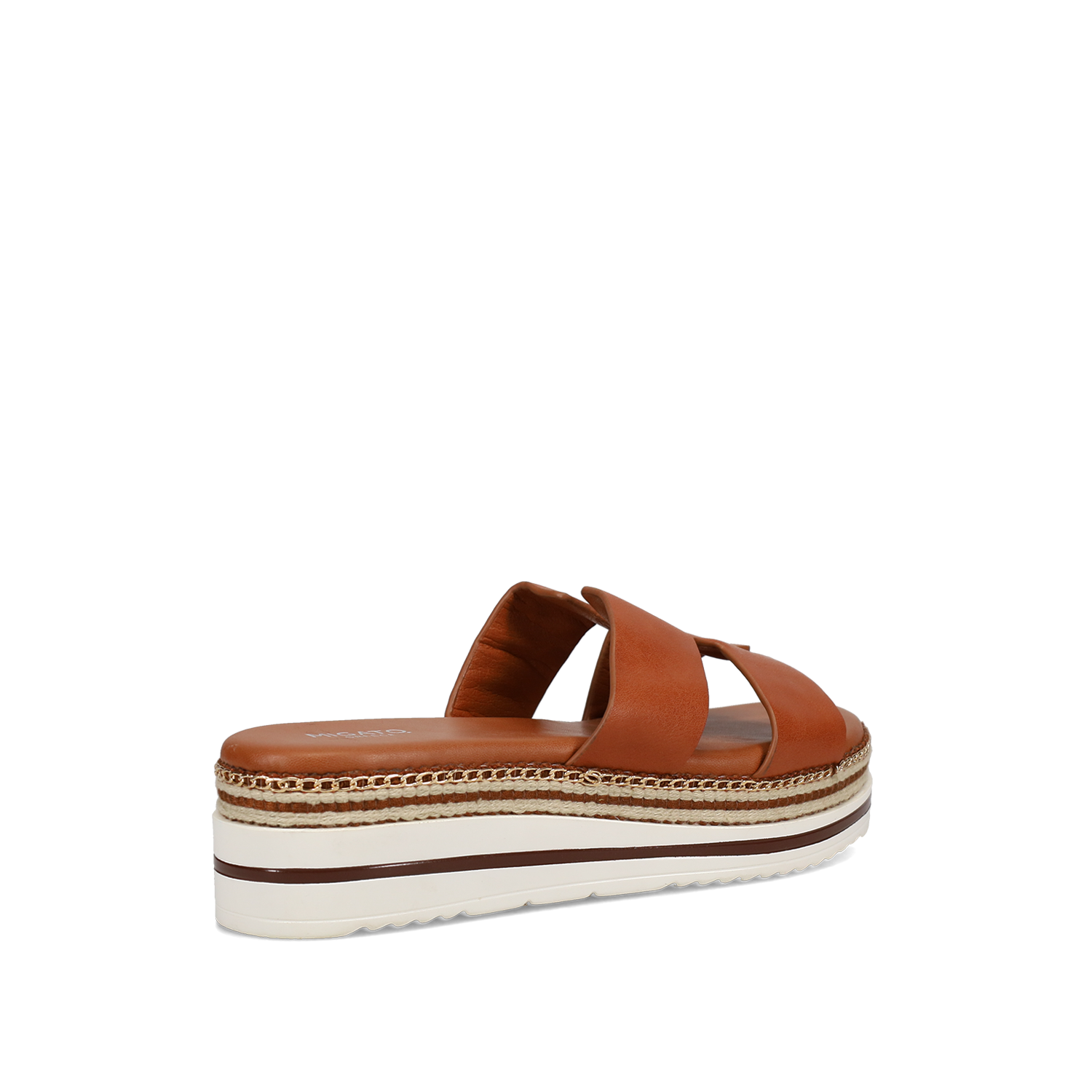 CAMILLE Ταμπά flatform σανδάλι - 3