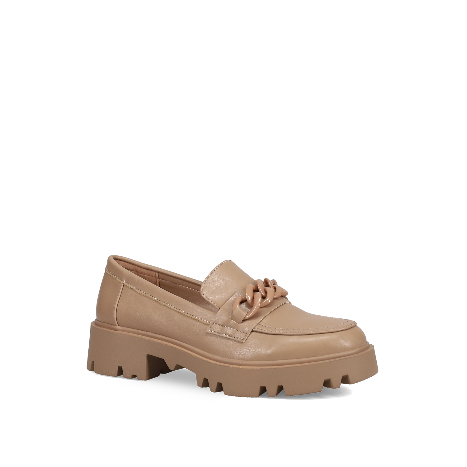 Καμηλό chunky loafer φωτογραφία