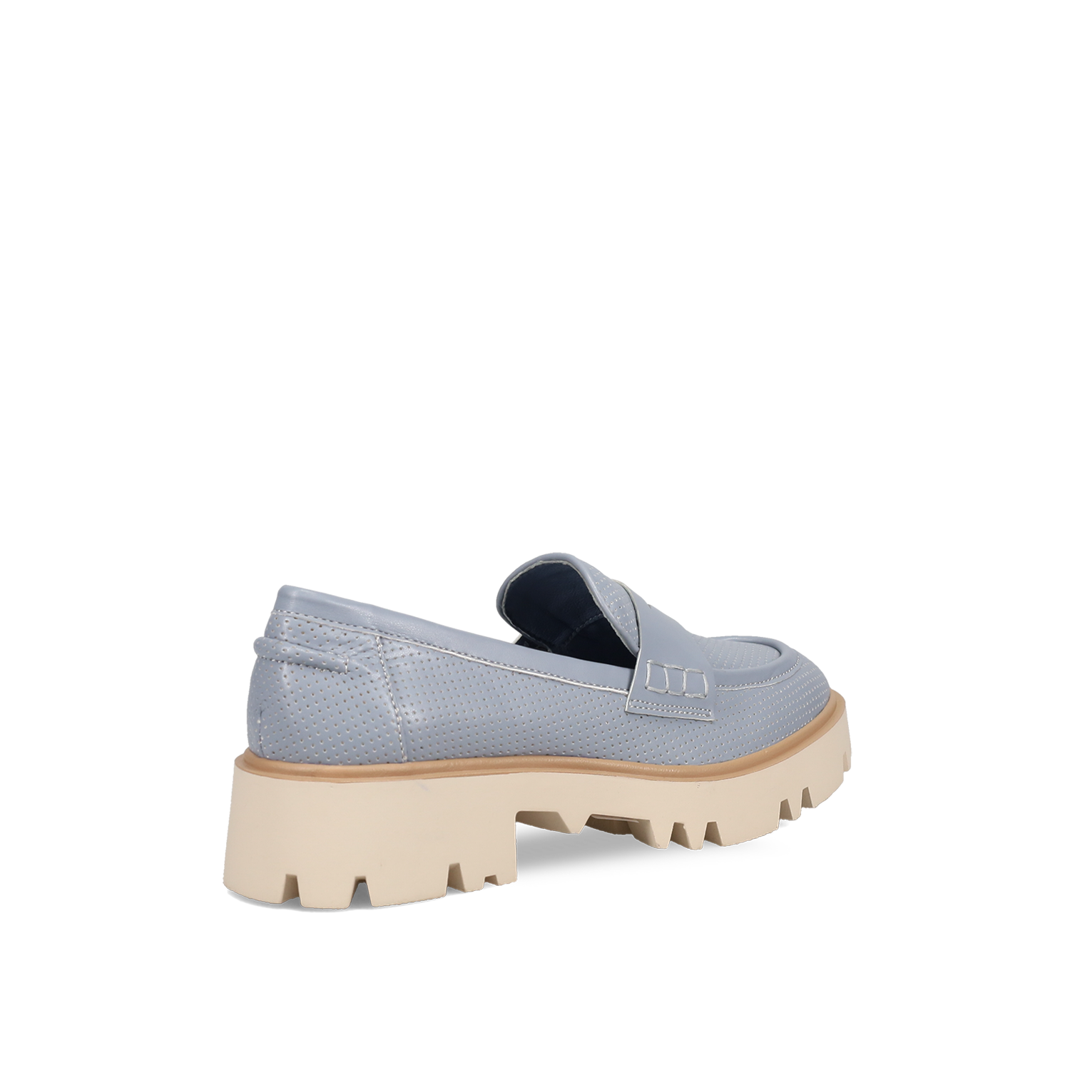 Γαλάζιο chunky loafer φωτογραφία