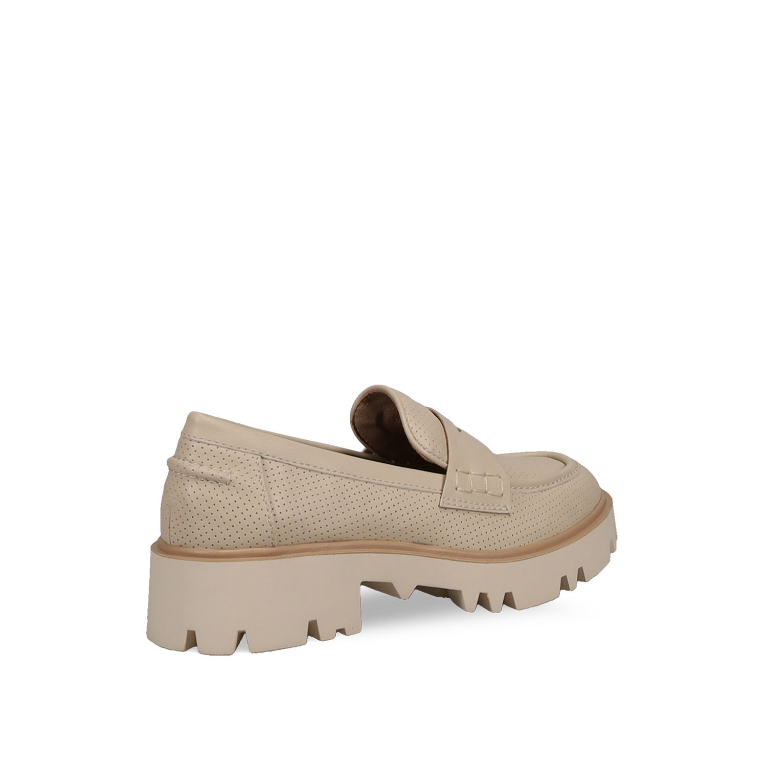 Μπεζ chunky loafer - 3