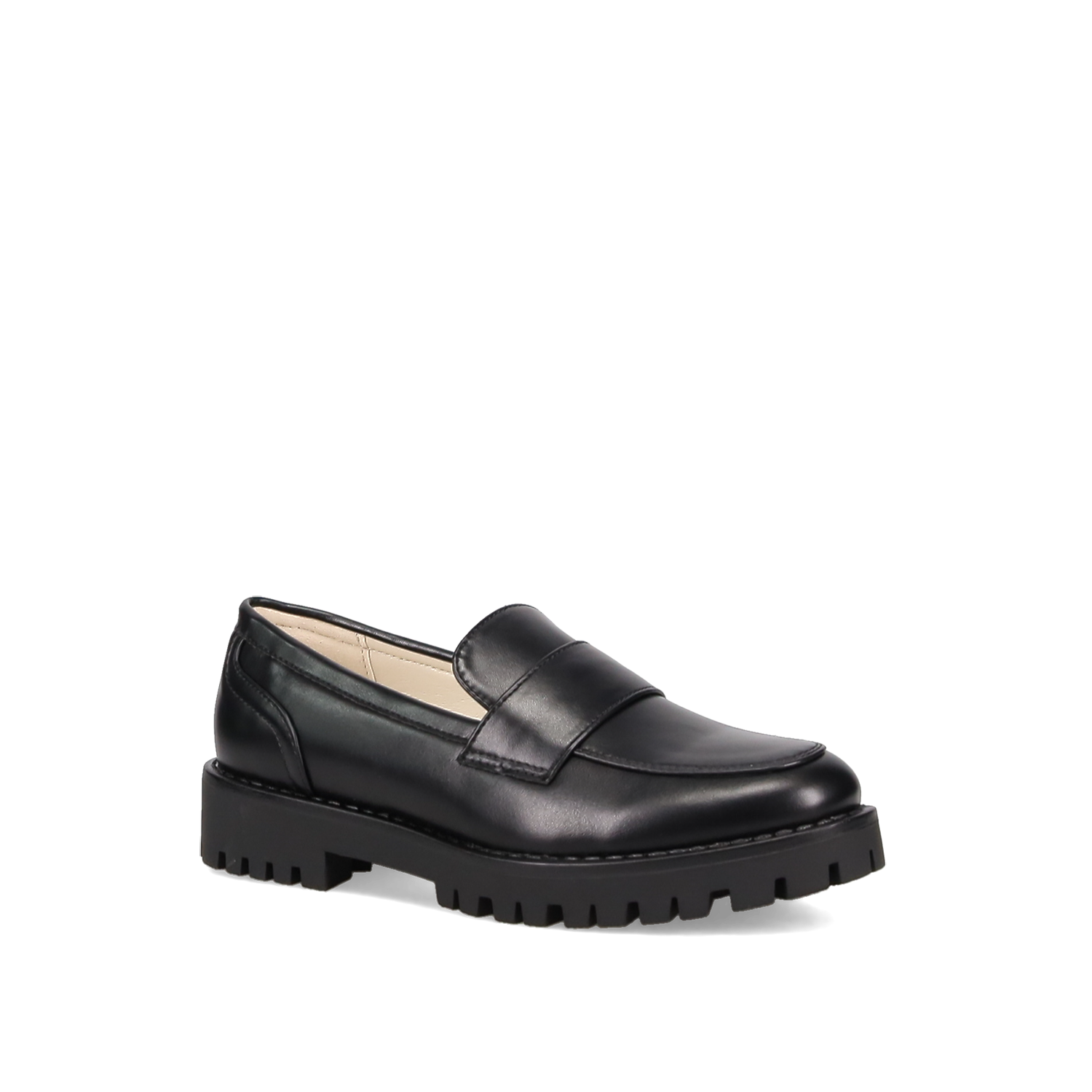 Μαύρο chunky loafer φωτογραφία