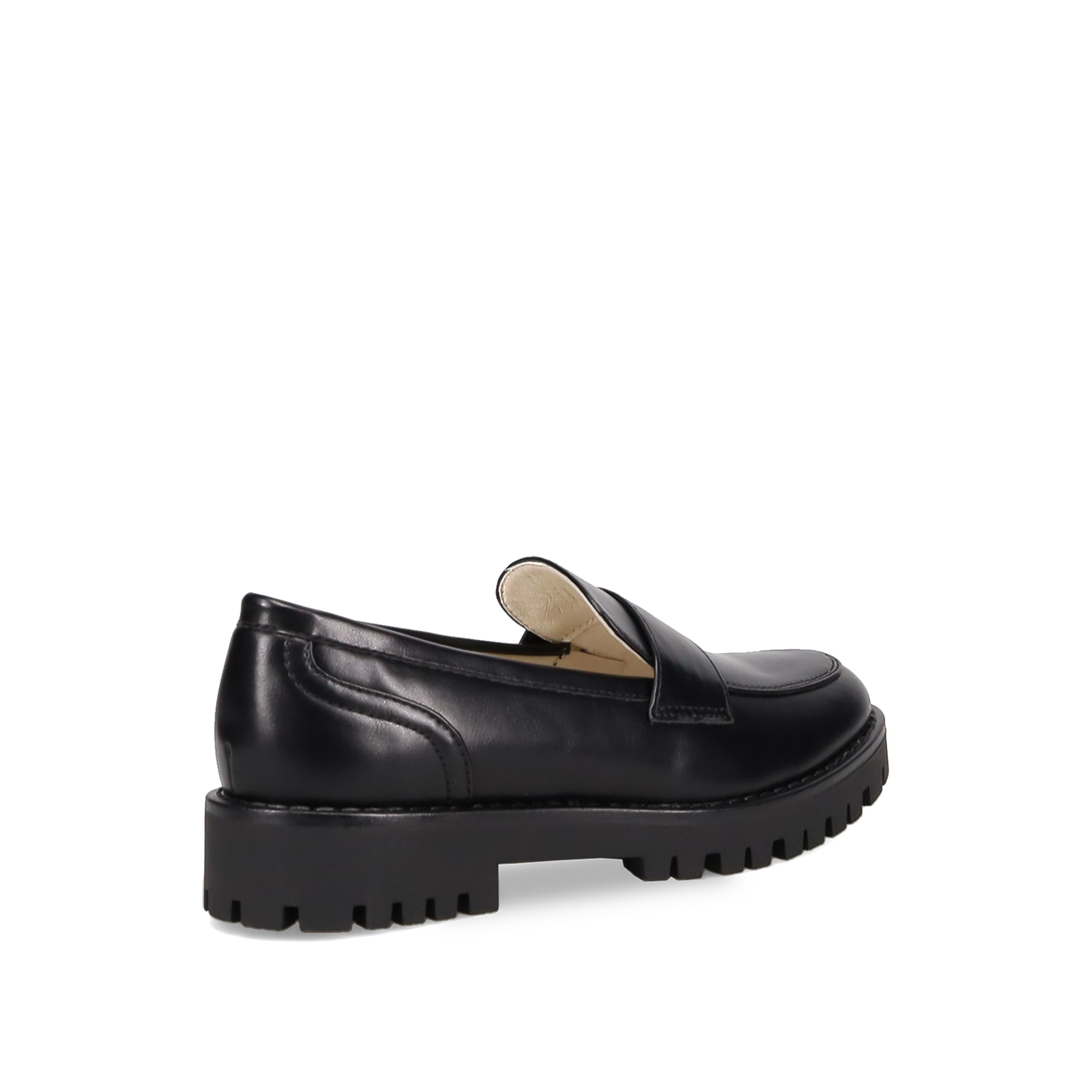 Μαύρο chunky loafer φωτογραφία