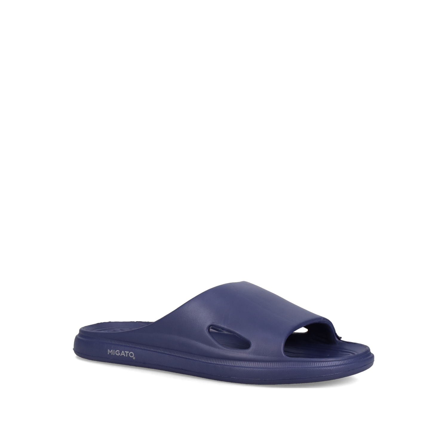 Μπλε ανδρική σαγιονάρα slide φωτογραφία