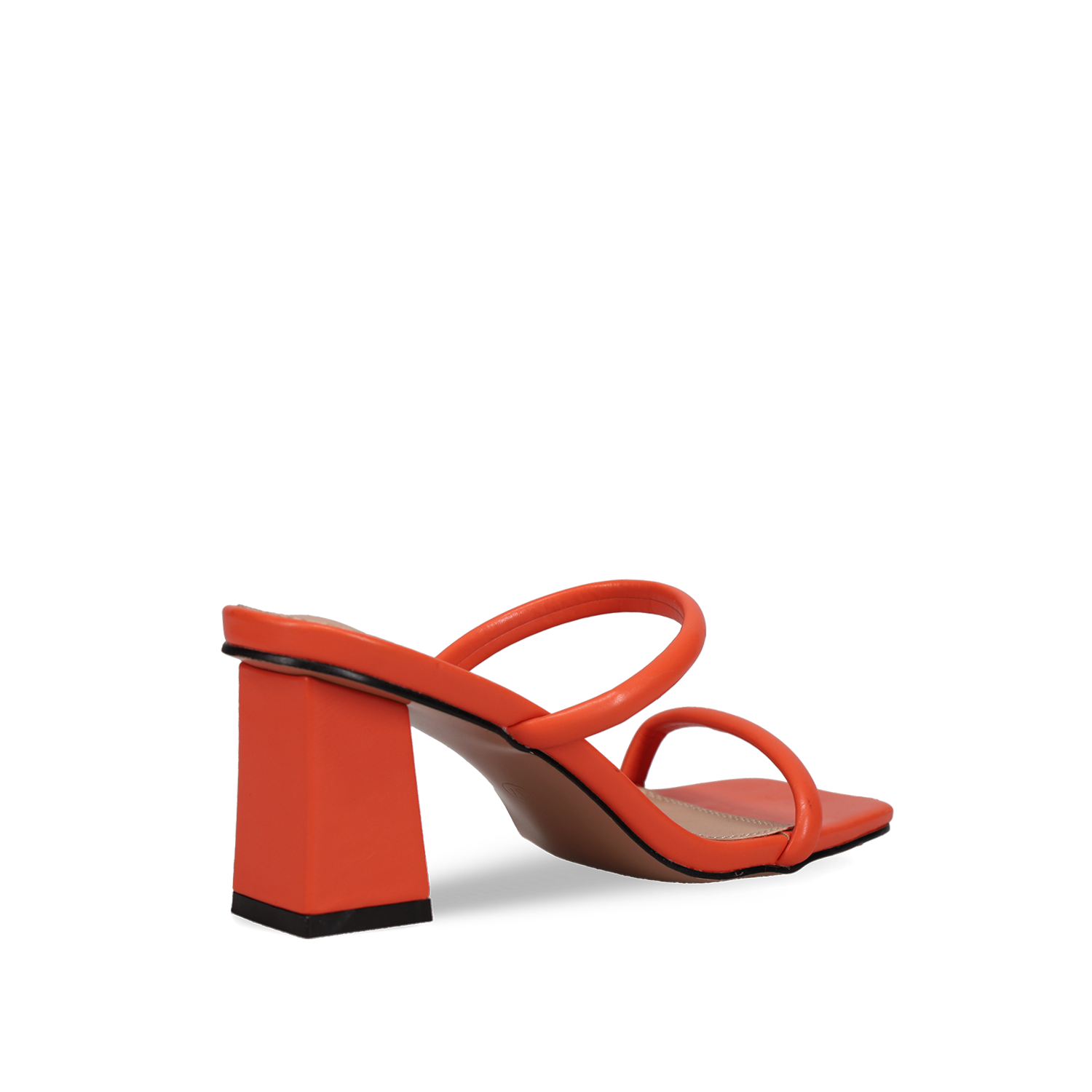 Πορτοκαλί mule πέδιλο φωτογραφία