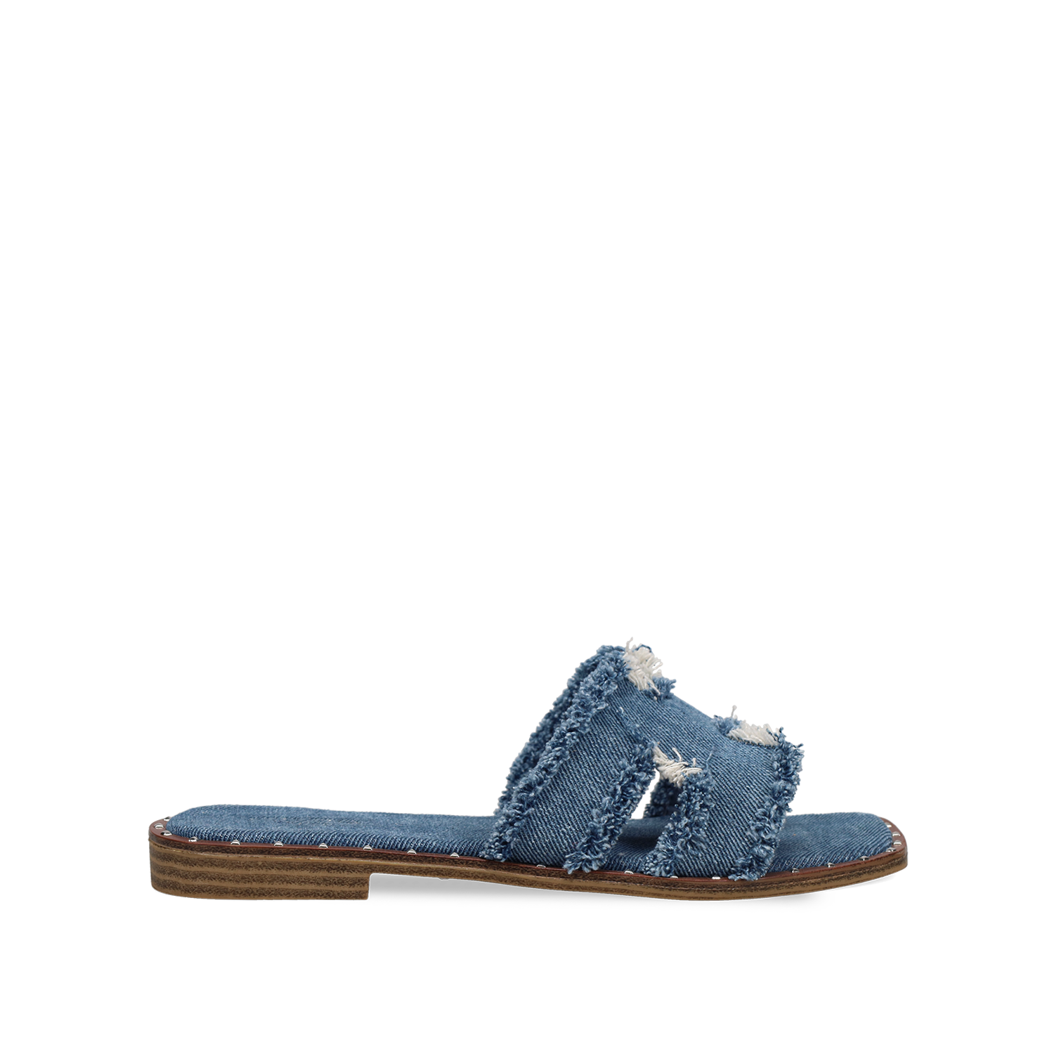Denim σανδάλι