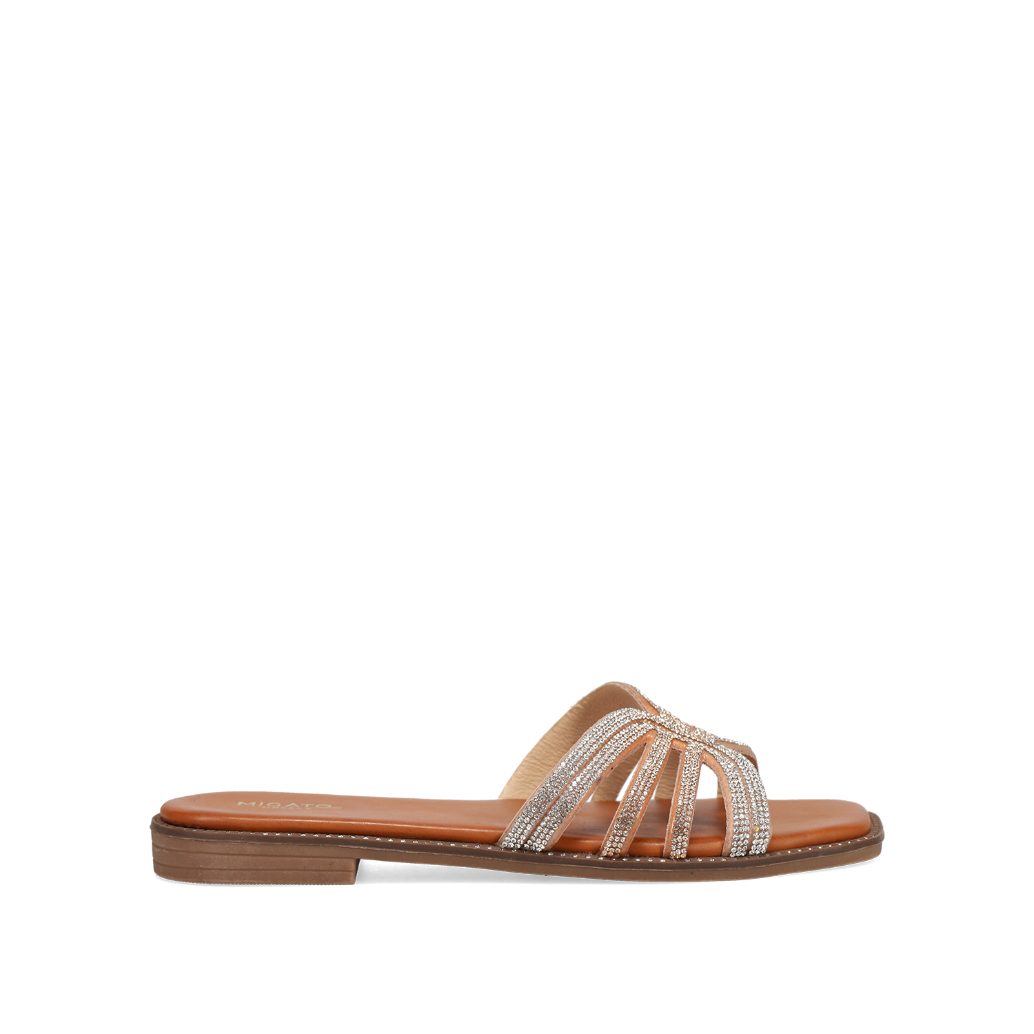 Ταμπά σανδάλι με στρας